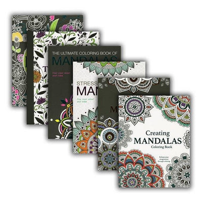 Mandalas Mini Coloring Book for Adults