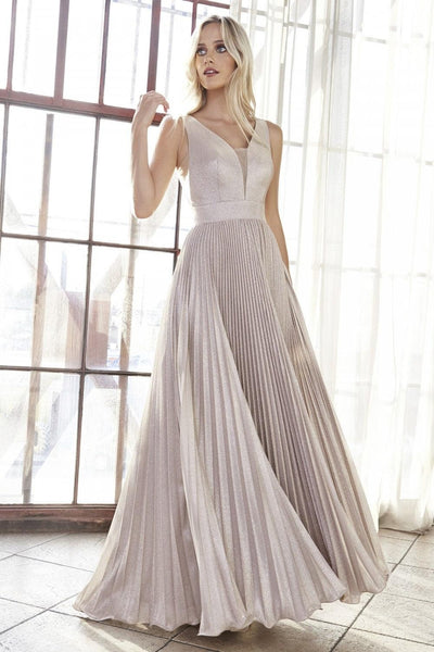 Champagne Metallic Gown